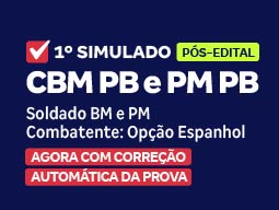 Cbm Pb E Pm Pb Simulado Soldado Bm E Pm P S Edital Op O Espanhol